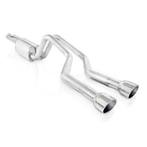 Chevrolet Trailblazer Performance Exhaust - Center Bumper Exit - Stainless Works - Cat Back, 2-1/2
